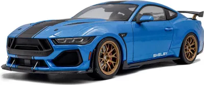 Produktbild von Solido 421186538 Ford Shelby Mustang Super Snake 2025 blau metallic 1:18