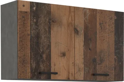 Produktbild von Hängeschrank Buffet Küche Mario 100 Küchenzeile Einbauküche Old Wood Matera