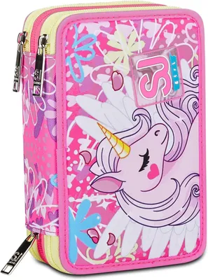 Image de Seven 30C202412-379 trousse à crayons Polyester Multicolore