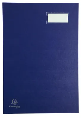 Immagine prodotto di Cartella firmata Classic A4 20 scomparti blu Confezione da 8