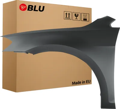 Zdjęcie produktu dla BLU Błotnik pasujący do VW Volkswagen Golf VII 7 LIFT LR7H Lewy Szary IndiumGrau | 2017- | Przedni Przód | Lakierowany | Gotowy do montażu | Stal