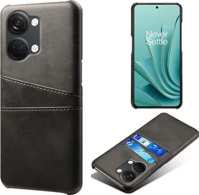 Produktbild von OnePlus Nord 3 Hülle - Coverup Kartenfach Back Cover - Schwarz