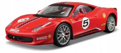 Produktbild von Bburago Ferrari 458 Challenge Metallmodell 1:24