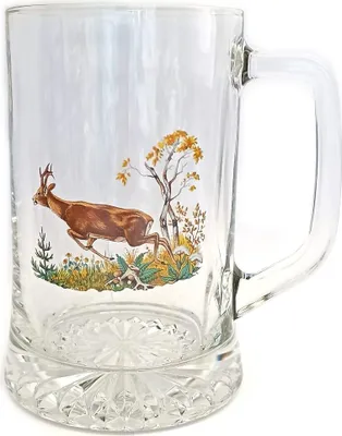 Zdjęcie produktu dla Szklanka do piwa 500 ml PUB z motywem myśliwskim