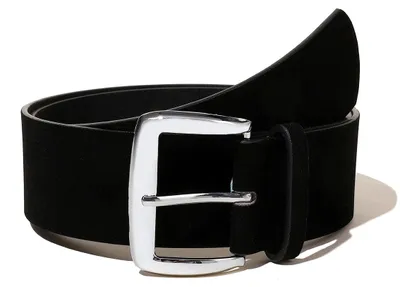 Productafbeelding van Gordel – Herengordel – 103 x 4,8 cm – Tailleband – Damesgordel – Combinatiegordel – Broeken & Jeans – Verstelbaar – Zwart
