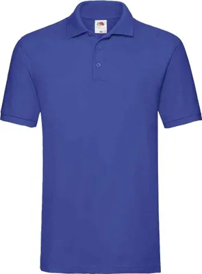 Produktbild von Fruit of the Loom Herren Premium Baumwolle Pique Polo Shirt PC3887 (3XL) (Königsblau)