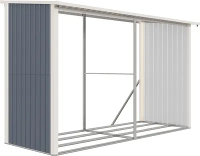 Produktbild von Produktname zur Übersetzung: Fornorth Kaminholzregal 302x119x190cm (3.60m2)