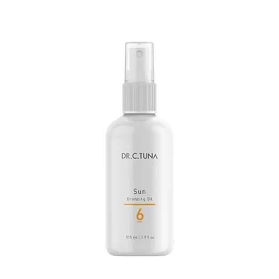 Produktbild von KBruShop Farmasi Dr. C. Tuna Bräunungsöl Sonnenöl SPF 6 115 ml – Für eine natürlich goldene, langanhaltende Bräune
