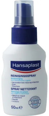 Productafbeelding van Hansaplast Hansaplast Reinigingsspray (50 ml)
