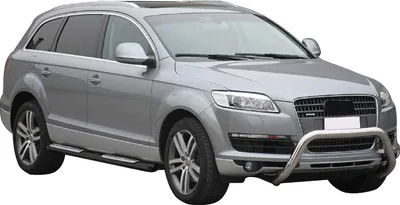 Zdjęcie produktu dla Progi boczne ze stali nierdzewnej do Audi Q7 2006-2015 stal nierdzewna czarna