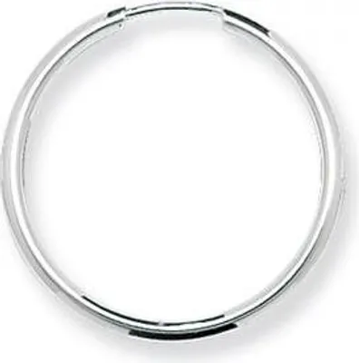 Produktbild von 925 Sterling Silber Damen - Paar Creolen - 25mm; WJS14913