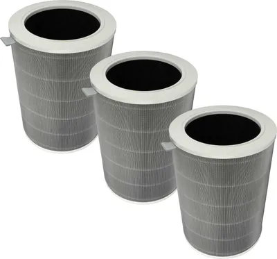 Produktbild von vhbw 3x H11 Filter kompatibel mit Xiaomi Smart Air Purifier 4 Luftreiniger - Ersatz-Filter
