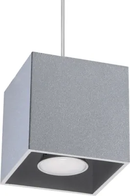Produktbild von Hängeleuchte QUAD 1 grau 1xGU10 10W Aluminium 110x10x10cm Sollux Lighting