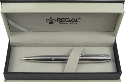 Obrázek produktu pro Kuličkové pero Regal Minos stříbrná 16603B