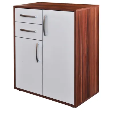 Zdjęcie produktu dla Komoda 61504 orzech/biały