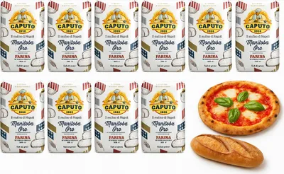 Produktbild von Manitoba Oro Pizzamehl 1kg x 10 Caputo