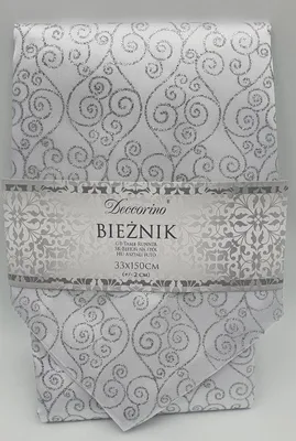 Zdjęcie produktu dla bieżnik 33x150cm poliester