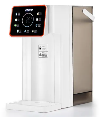 Immagine prodotto di Erogatore istantaneo di acqua calda VEVOR, erogatore di acqua calda bollente con 6 temperature regolabili e 8 volumi d'acqua e serbatoio dell'acqua rimovibile da 3 L, riscaldamento rapido con touchscreen e blocco bambini