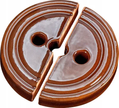 Produktbild von KADAX Beschwerungsstein "Helios", aus Steingut, Gewicht für Gärtopf, Stein für Sauerkraut, Küchenhelfer, 0.87 kg, 14 cm