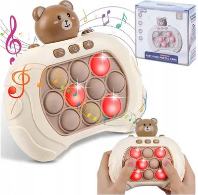 Obrázok produktu pre WOOPIE POP IT Interaktívna antistresová hra Bear Arcade
