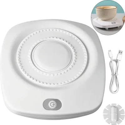 Produktbild von Magnetrührer Kaffee & Milch, Automatischer Milchschäumer & Kaffee Rührer, Heizplatte, leise, abnehmbar, lebensmittelecht, multifunktional