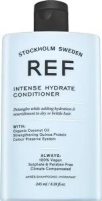 Obrázek produktu pro REF Intense Hydrate, Ženy, Neprofesionální kondicionér, Barevné vlasy, Lesklý, Posilující, 245 ml, Láhev