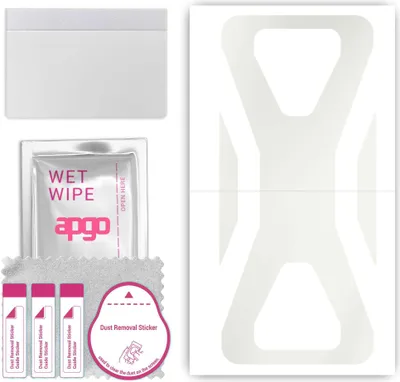 Produktbild von apgo Rückseite Schutzfolie, Matt, kompatibel mit Black Shark 3, Hinten Hydrogel-Displayschutzfolie mit Positionierhilfe, kratzfest, einfache Montage