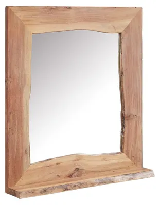 Immagine prodotto di MASSIVMOEBEL24 | specchio in legno di Acacia 70x12x78 Acacia naturale laccato PURE ACACIA #613