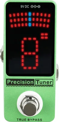 Obrázok produktu pre M-VAVE Precision Tuner Pedal LED displej s true bypassom pre chromatickú gitaru basgitaru