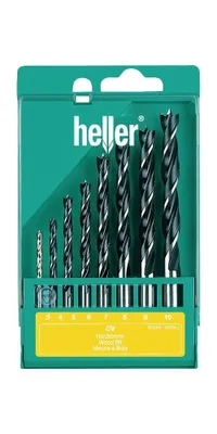 Productafbeelding van Set van 8 spiraalboorpunten voor hout.