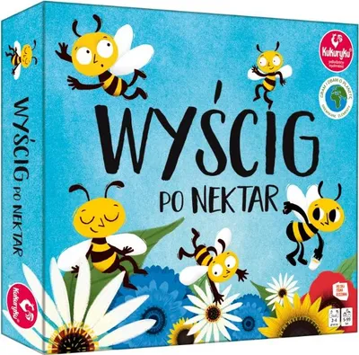 Zdjęcie produktu dla Gra planszowa KUKURYKU PL Wyścig po nektar 64336