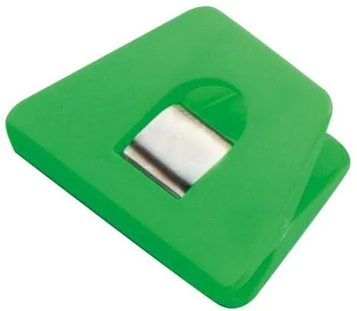 Produktbild von Briefklemmer Multi Clip Signal 3 90x70mm VE=100 Stück hellgrün