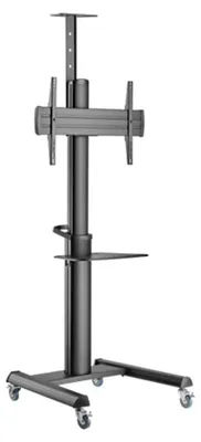 Image de Gembird TV Standfuß mit Rollen 37 - 100 TVS-70T-02, 772 mm, 2157 mm, 648 mm, 21,5 kg, 480 mm, 860 mm