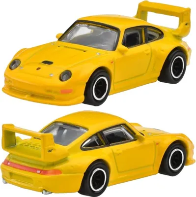 Produktbild von Hot Wheels HRR82, Fahrzeug-Set, 3 Jahr(e), Metall, Schwarz, Gelb