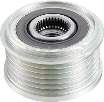 Produktbild von SNR Generatorfreilauf Riemenscheibe Lichtmaschine für NISSAN Qashqai / Qashqai +2 I (J10, NJ10) Ø54mm