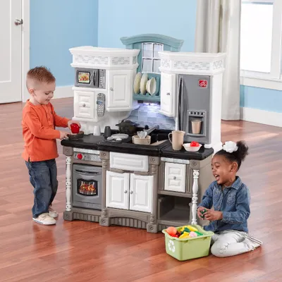 Imagen del producto de Step2 Lifestyle Dream Kitchen Cocina para ninos | Cocina creative / infantil de Plastico | Juguete con 37 accesorios