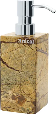 Produktbild von Nicol Seifen Spender Lotion Dosierer WC Bad Accessoires TURA Bidasar-Marmor