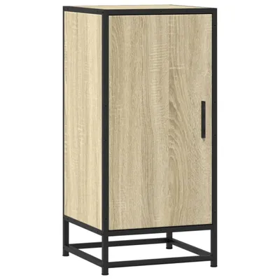 Produktbild von Sideboard Sonoma-Eiche 35,5x35x76 cm Holzwerkstoff und Metall