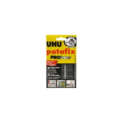 Produktbild von UHU Klebepads patafix ablösbar 21 Stück weiß