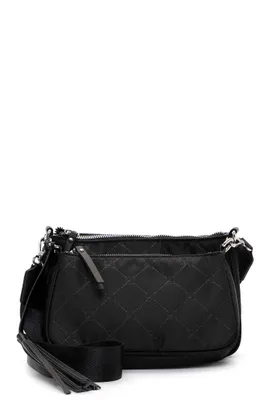 Produktbild von Tamaris Damen Umhängetasche 2in1 abnehmbarer Umhängeriemen Lisa 32381, Farbe:Schwarz