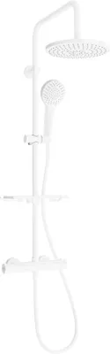 Zdjęcie produktu dla Mexen Kai - Biały Zestaw Prysznicowy z Termostatem