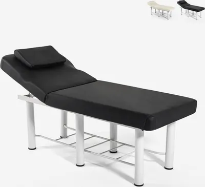 Produktbild von Verstellbare professionelle Massageliege für Schönheitsbehandlungen Welly - Schwarz