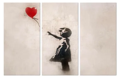 Immagine prodotto di LUMASOUL Quadri su tela con motivi naturali, Quadri da Parete per Soggiorno e Camera da Letto, Quadri 90x60 cm Banksy