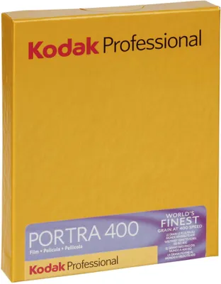 Immagine prodotto di Kodak PROFESSIONAL PORTRA 400 - Pellicola per negativizzazione - 4 x 5" - ISO 400 - 10 pellicole
