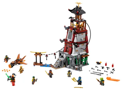 Produktbild von LEGO® NINJAGO Die Leuchtturmbelagerung 70594