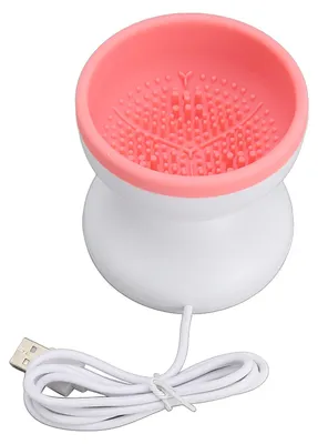 Obrázok produktu pre Elektrická čistiaca strojček na kozmetické štetce, rotačný, automatický, rýchlo schnúci, tichý, vysokorýchlostný sušič kozmetiky