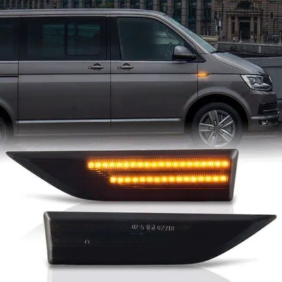 Produktbild von Led Seitenblinker für VW T6 | Transporter | Multivan | BJ 2015-2019 | SCHWARZ
