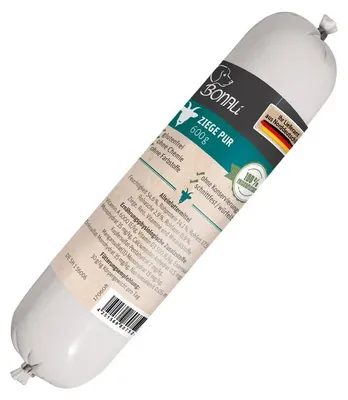 Produktbild von Bonali Hundewurst Ziege pur 600g