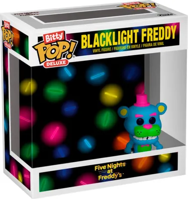Immagine prodotto di Funko Pop! Bitty POP Deluxe - Five Nights at Freddy's Blacklight Freddy Figurine