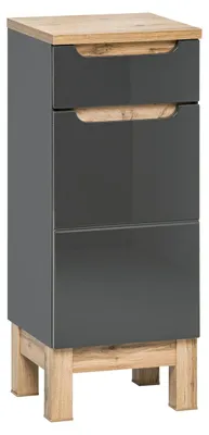 Produktbild von Badezimmer Hochschrank Regal Badschrank Badmöbel Regale Bad Schränke 35x33x86cm